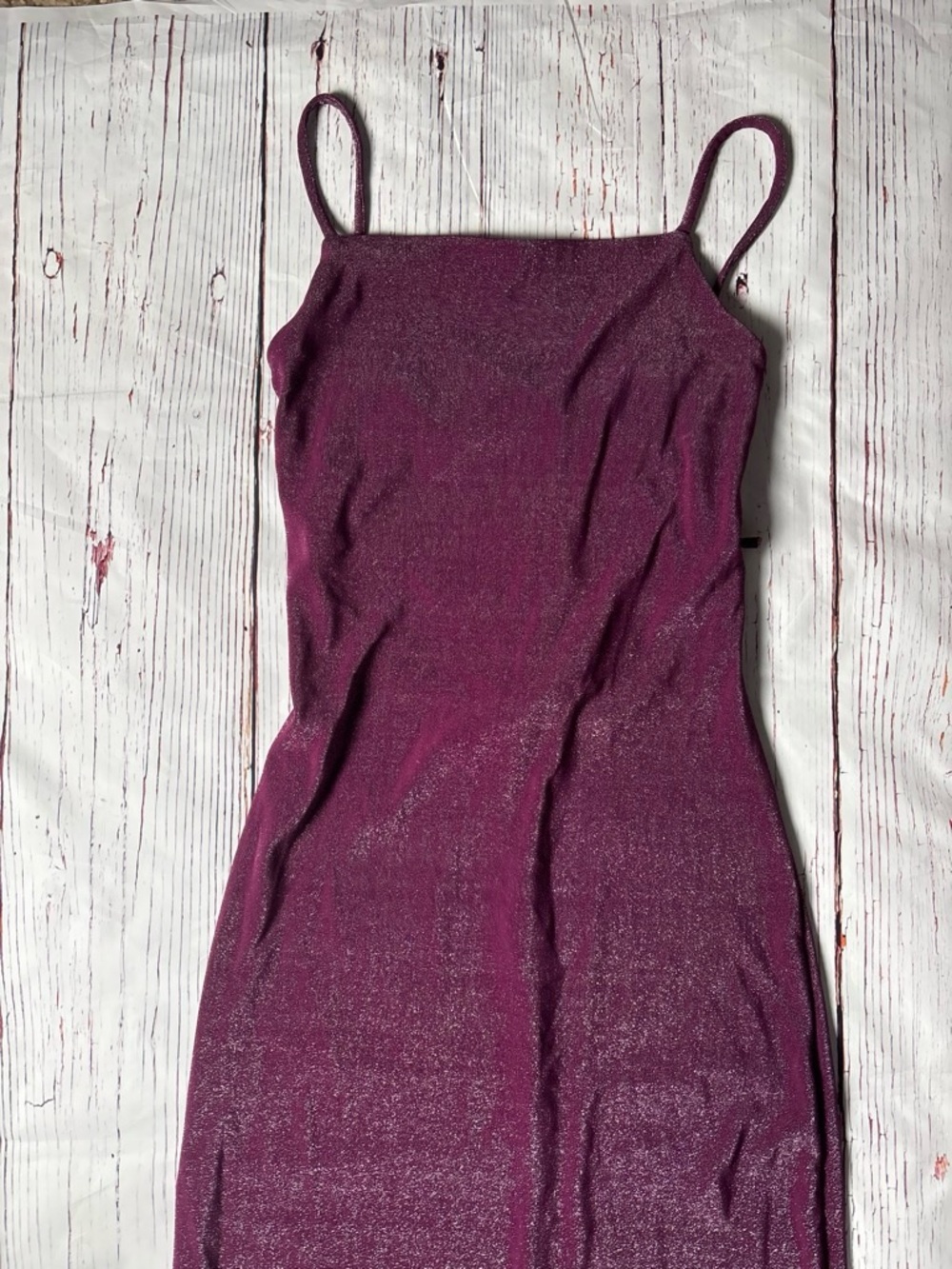 Sleeveless Sparkle Midi Dress in Berry Pink